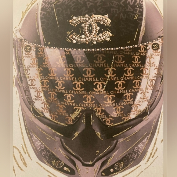 CHANEL FRAMED CANVAS - Picture 2 of 5